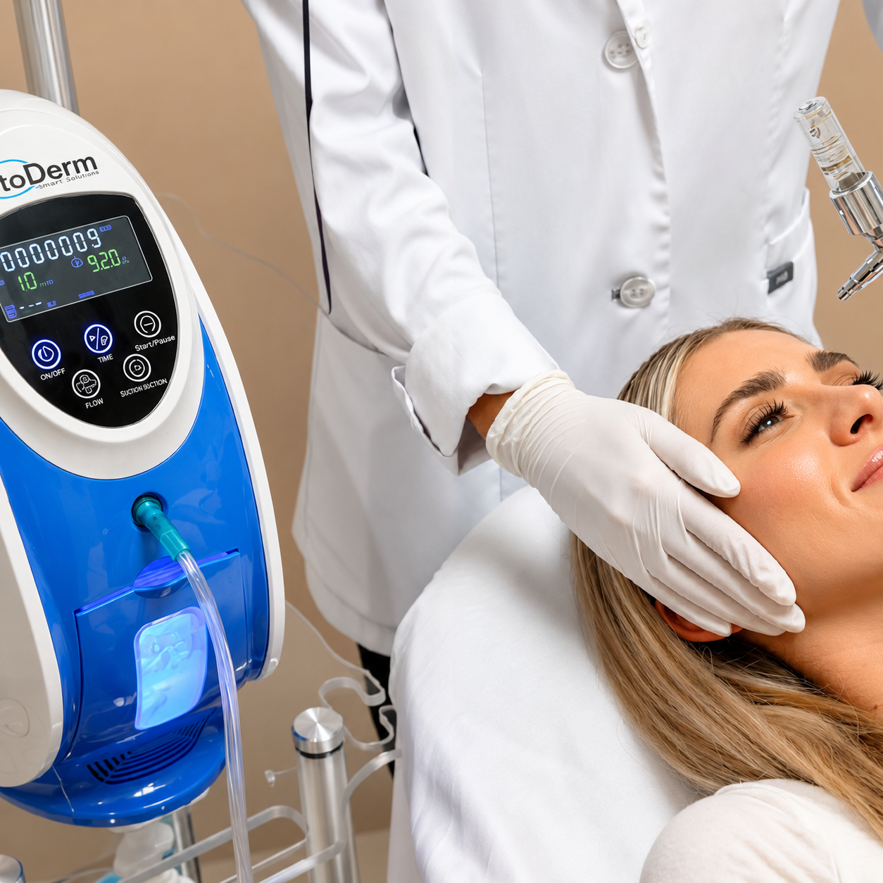Oxigenoterapia facial O2 Derm